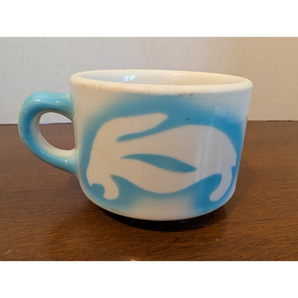 Sterling Vitrified China East Liverpool Ohio, Light Blue & White Restaurant Ware